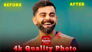 How to use remini photo enhancer | Low quality photo ko high quality kaise kare | photo editing
