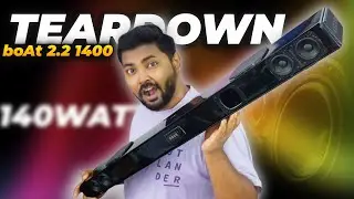 Inside boAt Aavante 2.2 1400 ⚡ Teardown & Review | 140W Boom Bass | Built-in Subwoofer | 2.2CH