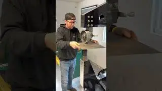 Thomas on the English Wheel ~ Blow Marks ~ Test Piece ~ Metal shaping Class ~ Building Skills