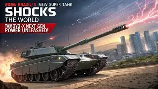 2026 Brazil&rsquo;s NEW Super Tank SHOCKS the World | Tamoyo-X Next Gen Power Unleashed