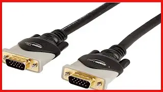 Great product -  Amazon Basics VGA to VGA PC Computer Monitor Cable - 6 Feet (1.8 Meters)