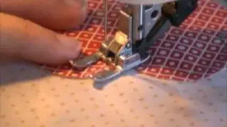 Machine Stitching Raggy Edge Applique