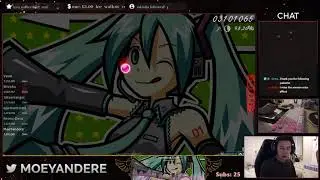 [Live] MoeYandere | Hatsune Miku - Homework Crisis [Let's Jump!!] +HDDT 97.25% { 508pp 2❌} - osu!