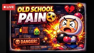 🔥 OLD SCHOOL PAIN 😭 | Bomberman NES Live
