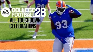 All College Football 26 Touchdown Celebrations