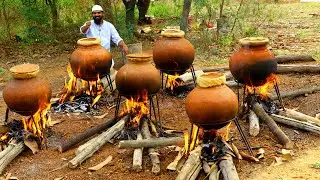 Clay Pot Chicken Curry Recippe || World famous Champaran Chicken Curry Recipe || Nawabs Kitchen