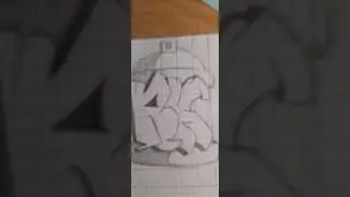 Sketch for graffiti art // Скетч для граффити арта #art #graffiti #short #shorts