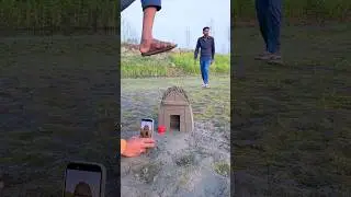 New sand house destroyed videography idea 👀😱 #videography #magic #shorts