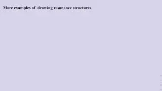 Resonance structures of nitrate and acetate ions