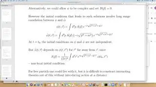 Quantum Field Theory I:  Lecture 8 by Ashoke Sen