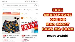 PANOORIN PARA IWAS SCAM SA PAGBILI NG CELLPHONE ONLINE (LAZADA SHOPEE) - NiallaTV