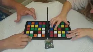 Настольные игры в действии: гонка Рубика