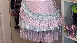 Как сшить юбку с воланами ДЛЯ НАЧИНАЮЩИХ ШИТЬЯ!
