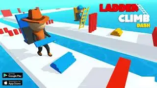 Ladder Climb Dash - Stair Running Ladder Race