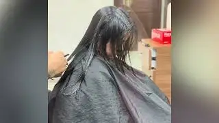 Priyansha’s haircut #4years old