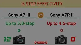 Sony A7 III vs Sony A7R II Comparison: 15 Reasons to buy A7 III and 4 Reasons to buy A7R II