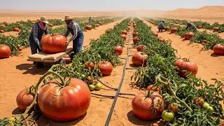 Unbelievable! Growing Tomatoes in a Dry Desert – The Ending Left Millions Stunned