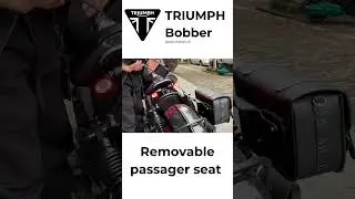 Seat triumph bobber SHORT