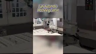 NBC Fully Automatic Machining Center #machinec center #testmachine #manufacturing #lasercutting