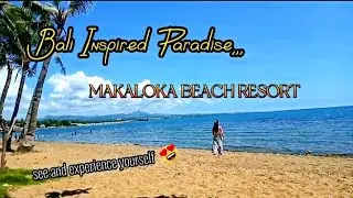 BALI INSPIRED EVENT VENUE RESORT at MAKALOCA BEACH RESORT #adventure #explore#asmr  @sanshinesworld