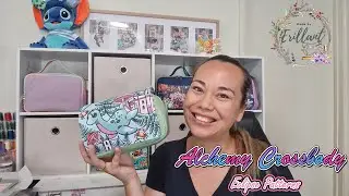 Bag making Tutorial - Alchemy Crossbody by Eclipse Patterns - small Flap Zipper crossbody bag