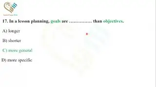 أسئلة  الرخصة المهنية انجليزي (المجال 2)