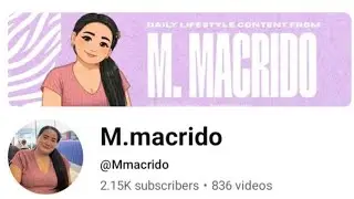 M.macrido is live! SILENT LIVE❗ HAPPY WEEKEND 💕 pls like and subscribe thanks everyone 💕