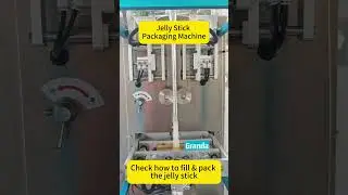 Jelly stick Popsicle bag packing machine Popsicle filling and sealing machine #bagpacking #popsicle