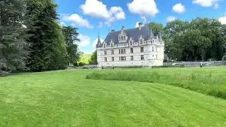 The Attentive Traveler - France 2025 - Azay-Le-Rideau  background and grounds