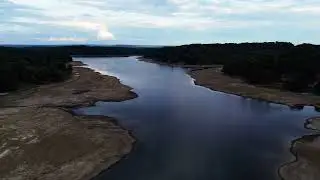 Drought at Treasure lake, Dubois Pa