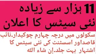 new jobs in schools class four||class 4 jobs add is coming soon 2022 || naib qasid peon chokidar job
