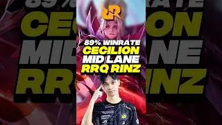 Rinz Cecilion 89% Winrate S35 Build Terbaru! #MLBBIndonesia #MobileLegends #Gaming #MLBB