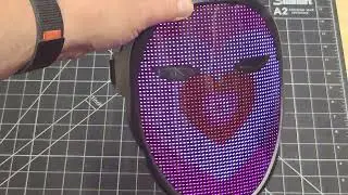 Unboxing an awesome Programmable LED Mask