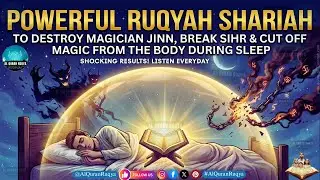 Powerful Ruqyah Shariah to Destroy Magician Jinn, Break Sihr & Cut Off Magic from Body During Sleep