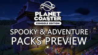 Planet Coaster Console Edition Spooky Pack | Adventure Pack Preview