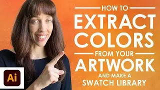 How to Extract All Colors and Create a Swatch Library in Adobe Illustrator