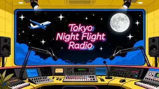 # 163 Tokyo Night Flight Radio | Lo-fi World Fusion Grooves | Cross-Cultural Soundscape