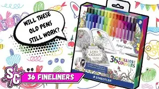 Testing Old Staedtler Fineliner Pens Do They Still Work After All These Years? Sophie Colours Review
