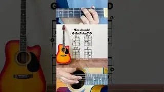Strum along with this! A great sounding chord progression G-Em7-Am7-D!