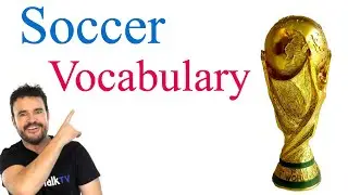Vocabulario de fútbol en inglés (2018)