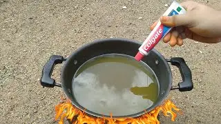 Boiling Colgate in hot Oil experiment || Hot oil vs Colgate Experiment || Experiment 360*