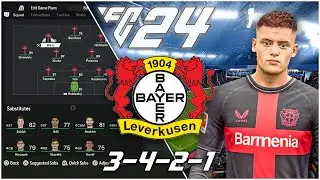 Воссоздание тактики 3-4-2-1 Хаби Алонсо | EA FC 24