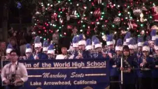 Rim of the World HS - Santa's Parade - Disneyland December 2009
