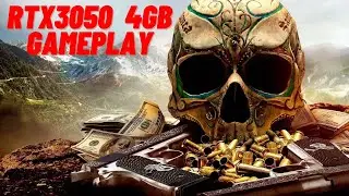 RTX 3050 4GB Gaming Test | Ghost Recon Wildlands Gameplay | Very High Settings