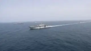US Navy conducts exercises in Arabian Sea