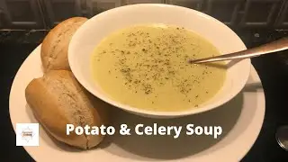 Creamy potato & celery soup | no cream ~ EasyPeasyCooking