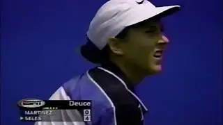 Monica Seles vs Conchita Martinez 1999 Amelia Island Highlights