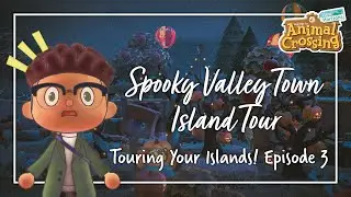 Spooky Halloween Town Island Tour | Animal Crossing: New Horizons | MaxK Creative
