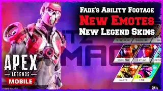 Apex Legends Mobile Leaks | Fade's Ability | New Emotes | New Legend Skin #allaboutaction