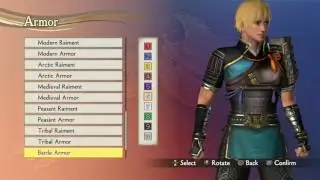 Jaune Arc Character Creation (Samurai Warriors 4 Empires)